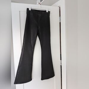 Frame Denim Charcoal Flare Jeans